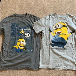Old Navy Despicable Me minions tees - bundle of 2